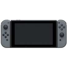 a gray nintendo switch