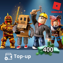 Roblox Top Up 400 Robux, Roblox