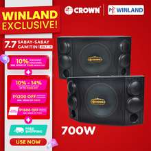 crown karaoke speaker