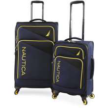 Emry 2Pc Softside Luggage Set Navy