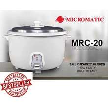 Micromatic Rice Cooker 6-8 Person 620W - Yellow Elephant Everyday Low Price