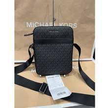 Original Michael Kors Cooper Mens Crossbody Bag in Black MK Signature Logo  Print  Lazada PH
