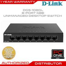 D-Link DGS-1008MP Switch rackable non manageable 8-Ports Gigabit avec  8-Ports PoE