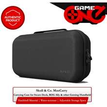 MaxCarry Carrying Case for Steam Deck, ROG Ally & other Gaming Handheld