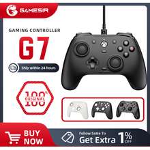 GameSir G7 Xbox Wired Gamepad Games Controller for Xbox Series X, Xbox  Series S, Xbox One, ALPS Joystick PC, Replaceable panels