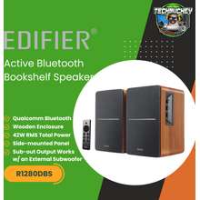 Edifier R1380DB 2-Way Active Wireless Bookshelf R1380DB - BROWN