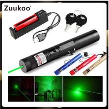【532Nm+18650+Charger】Green Laser Pointers
