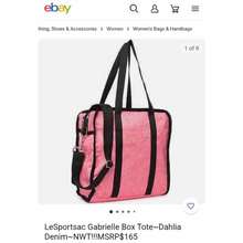 LeSportsac Gabrielle Large Box Tote Bag