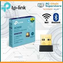 TP-Link Nano 2-in-1 USB WiFi Bluetooth Adapter AC600(Archer T2UB Nano)-  2.4G/5G Dual Band Wireless Network Adapter for Desktop PC, Bluetooth 4.2