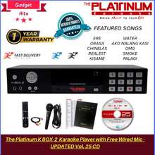 KBOX2/KS40 platinum karaoke player free microphone