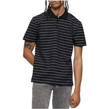 Calvin Klein Men's Liquid Touch Tipped Chest Stripe Polo Shirt, Gray,  Medium 