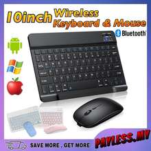 Universal 10 Inch Wireless Bluetooth Keyboard &