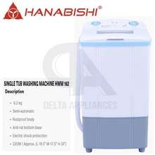 hanabishi single tub washing machine 6.5 kg price