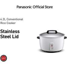 Panasonic Fuzzy Logic 10-Cup White Rice Cooker SR-DF181 - The Home Depot