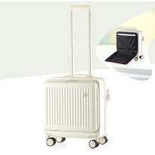 Front Opening Trolley Suitcase Universal Wheel 18 
