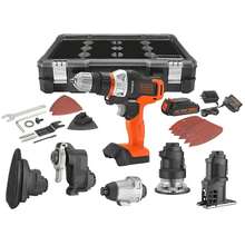 Black+Decker Hammer Drill and Grinder TP555G720-B1 Combo, Power Tools, Power and Hand Tools, Abenson Hardware