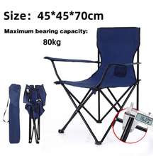COD】camping chair folding chair portable foldable chair camping tools and  equipment outdoor folding chair adult heavy duty beach fishing chair with  back hiking with arm directors chair