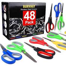 Mr. Pen- Multipurpose Scissors, 8 inch, Pack of 4, Scissor, Scissors for Office, Craft Scissors, Scissors Bulk, Office Scissors, Sharp Scissors, Paper