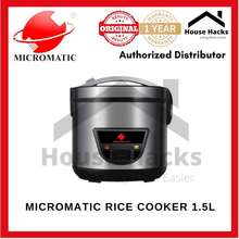 Micromatic Rice Cooker 6-8 Person 620W - Yellow Elephant Everyday Low Price