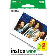 Fujifilm Instax Mini Instant Camera Film: 20 Shoots Total, (10 Sheets x 2)  - Capture Memories Anytime, Anywhere - Boomph Kit