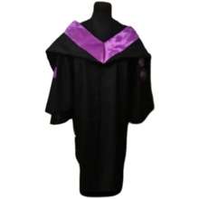 Purple Masteral Graduation Toga For