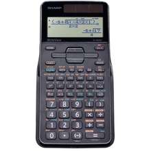 Solar-powered pocket calculator Sharp EL-340W