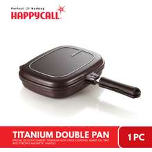 Happycall Double Pan 2.0 (Detachable) Jumbo Grill - Pink