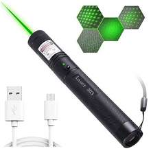 Usb Rechargeable Green Laser Pointers 532Nm