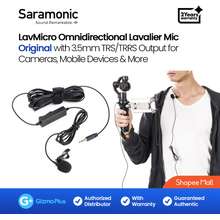 LavMicro2M 2-Person Omni Lavalier Mic with 3.5mm TRS/TRRS Output for  Cameras, Mobile Devices & More