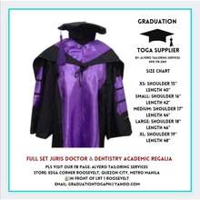Full Set Juris Doctor And Dentistry Graduation