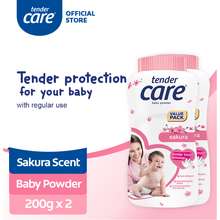 TENDER CARE, Hypo-allergenic Baby Powder Lavender & Oat Milk 200g